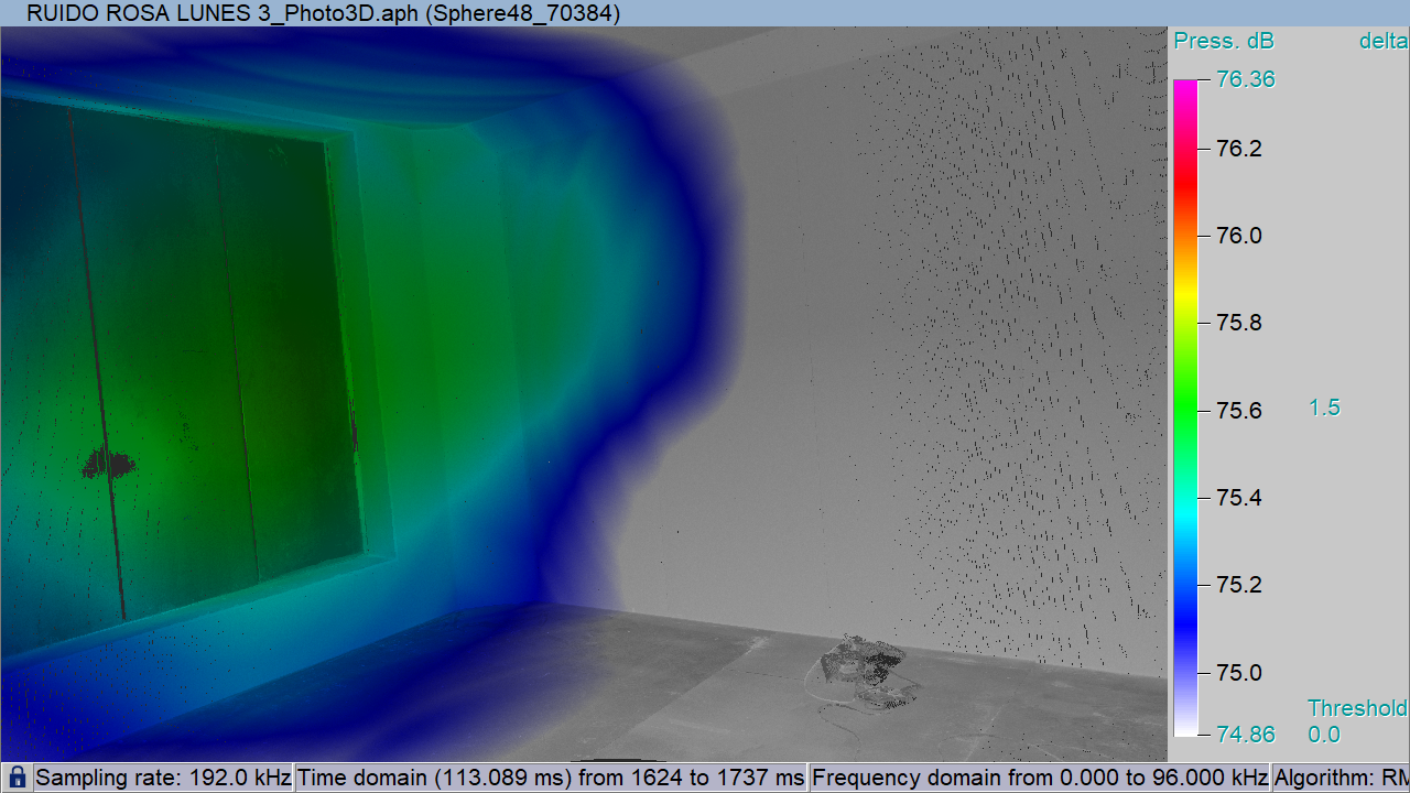 Ensayo en laboratorio — modelo 3D del sistema Basslock