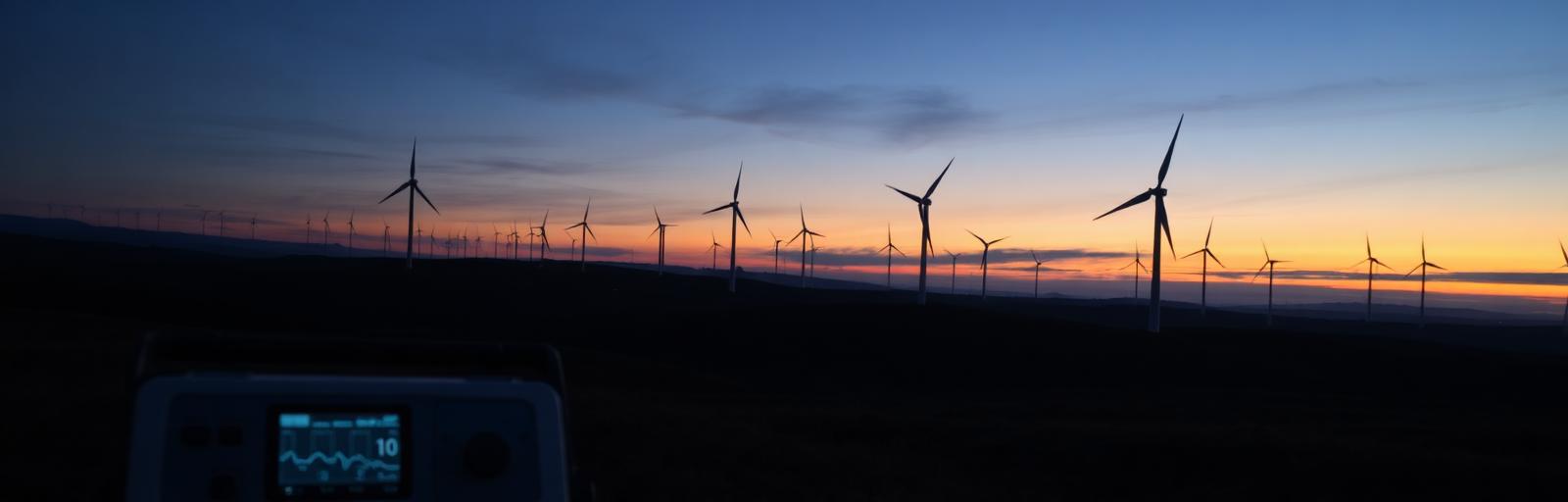 Campo eólico: detección de problemas de mantenimiento mediante análisis de baja frecuencia