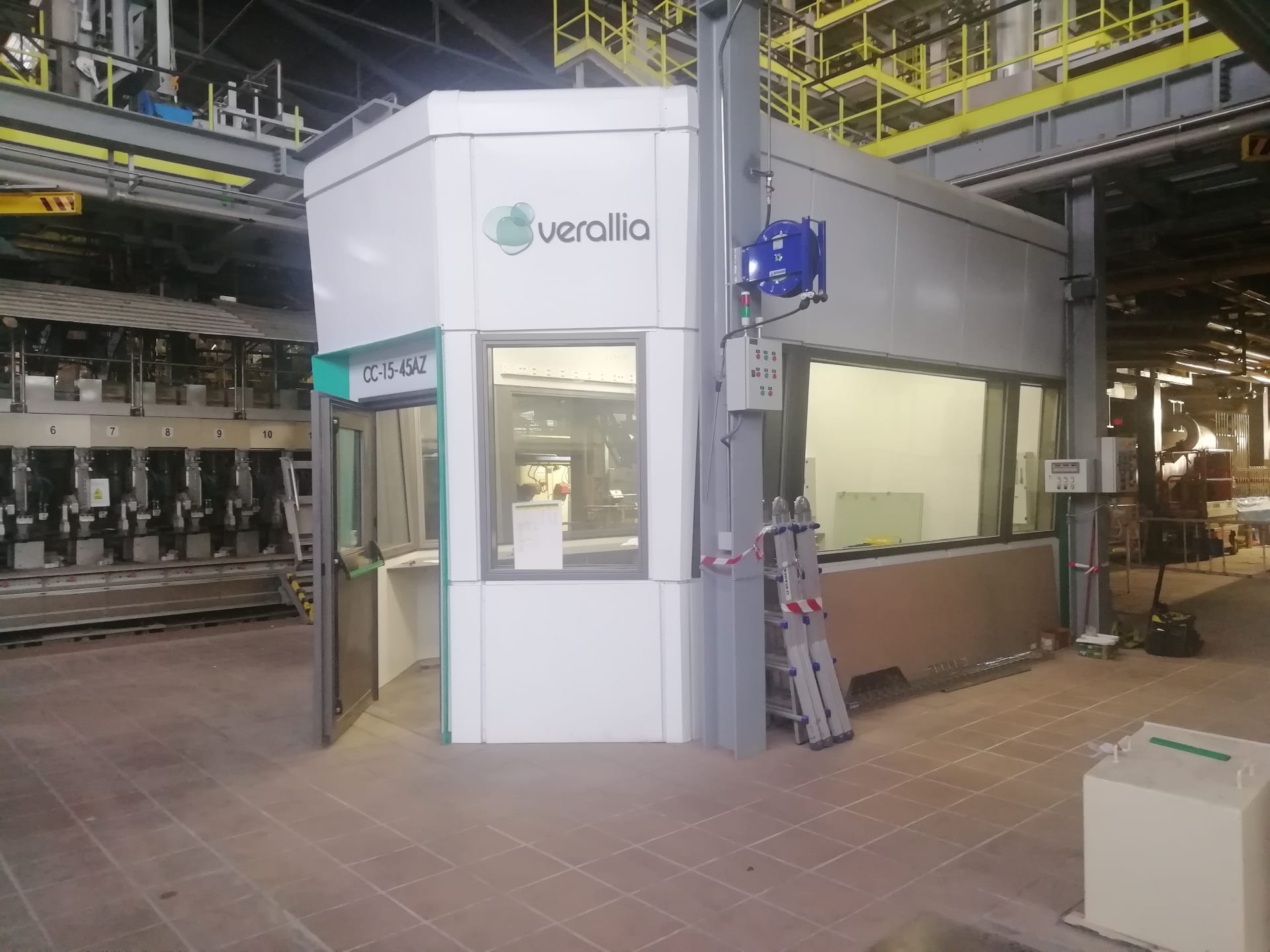 Cabina acústica Verallia vista exterior